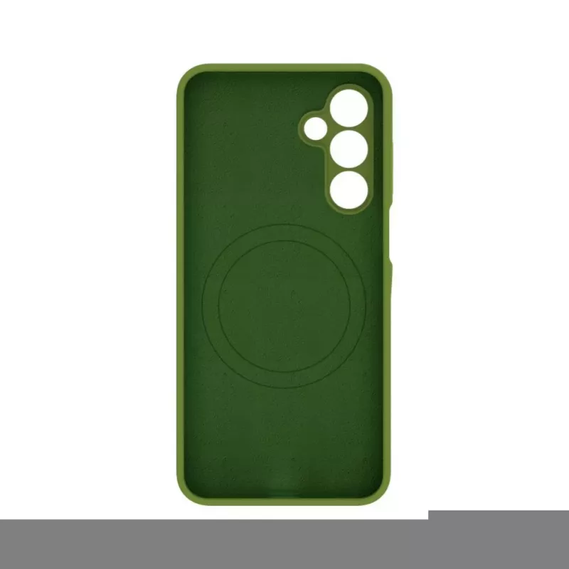 Evelatus Samsung Galaxy A16 5G cover in silicone Premium Magnetic Soft Touch Army Green