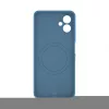 Evelatus Samsung Galaxy A06 5G cover in silicone Premium Magnetic Soft Touch Navy Blue