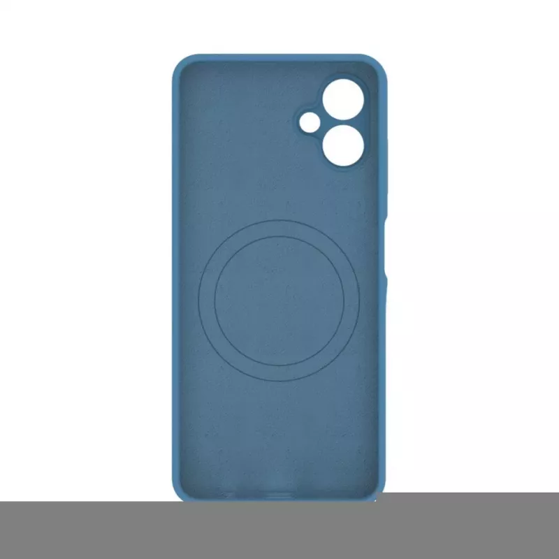 Evelatus Samsung Galaxy A06 5G cover in silicone Premium Magnetic Soft Touch Navy Blue