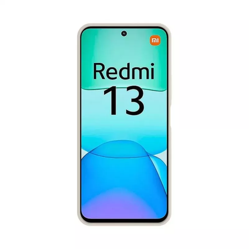 Evelatus Xiaomi Redmi 13 4G cover in silicone Premium Magnetic Soft Touch Pebble