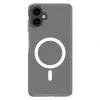 Evelatus Samsung Galaxy A06 5G Custodia trasparente con magnete trasparente