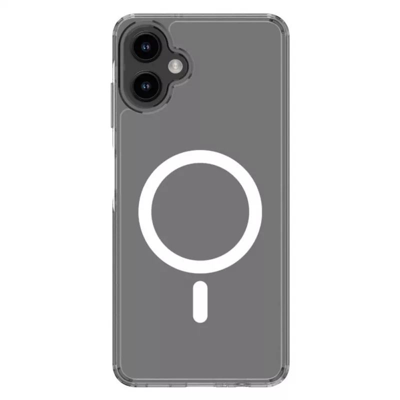 Evelatus Samsung Galaxy A06 5G Custodia trasparente con magnete trasparente