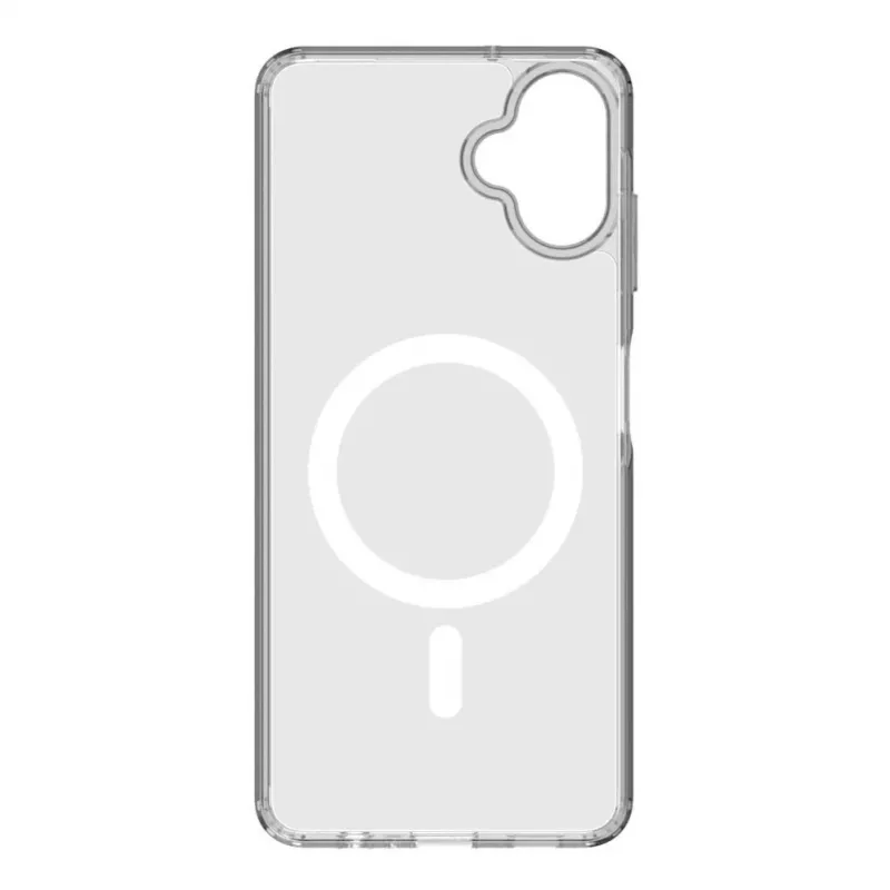 Evelatus Samsung Galaxy A06 5G Custodia trasparente con magnete trasparente