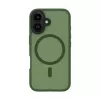 Evelatus Apple iPhone 16 Hybrid Case compatibile MagSafe PC+TPU verde