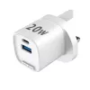 Evelatus QuickVolt Adapter 20W UK/HK bianco