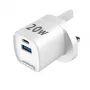 Evelatus QuickVolt Adapter 20W UK/HK bianco
