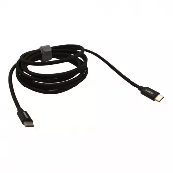 Evelatus Flex Cable Pro USB 2.0 Type C a Type C 2M 100W 5A nero