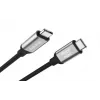 Evelatus Flex Cable Pro USB 2.0 Type C a Type C 2M 240W 5A nero