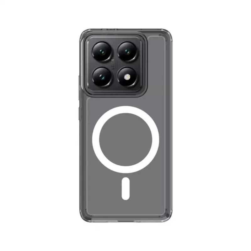 Evelatus Xiaomi 14T Pro Clear Case con magnete trasparente