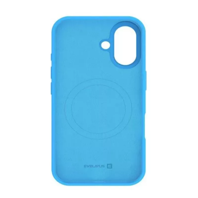 Evelatus Apple iPhone 16 Premium MagSafe Soft Touch custodia in silicone blu oltremare