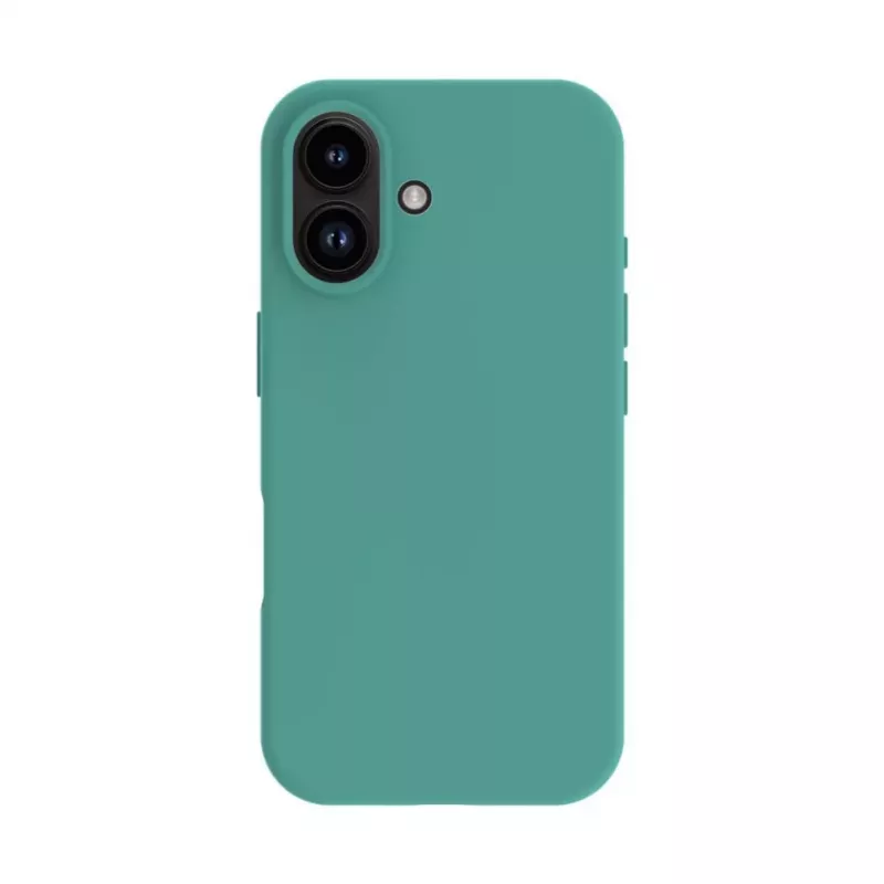 Evelatus Apple iPhone 16 Premium MagSafe Soft Touch custodia in silicone verde acqua
