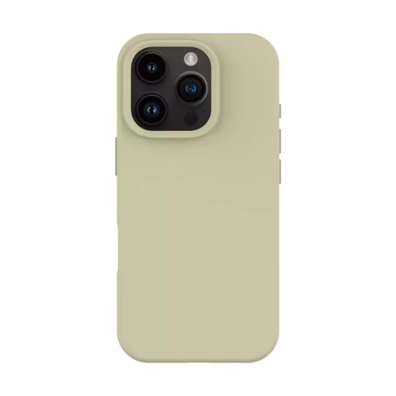 Evelatus Apple iPhone 16 Pro Premium MagSafe Soft Touch custodia in silicone titanio naturale