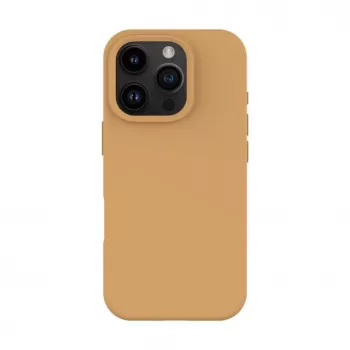 Evelatus Apple iPhone 16 Pro Premium MagSafe Soft Touch custodia in silicone titanio deserto
