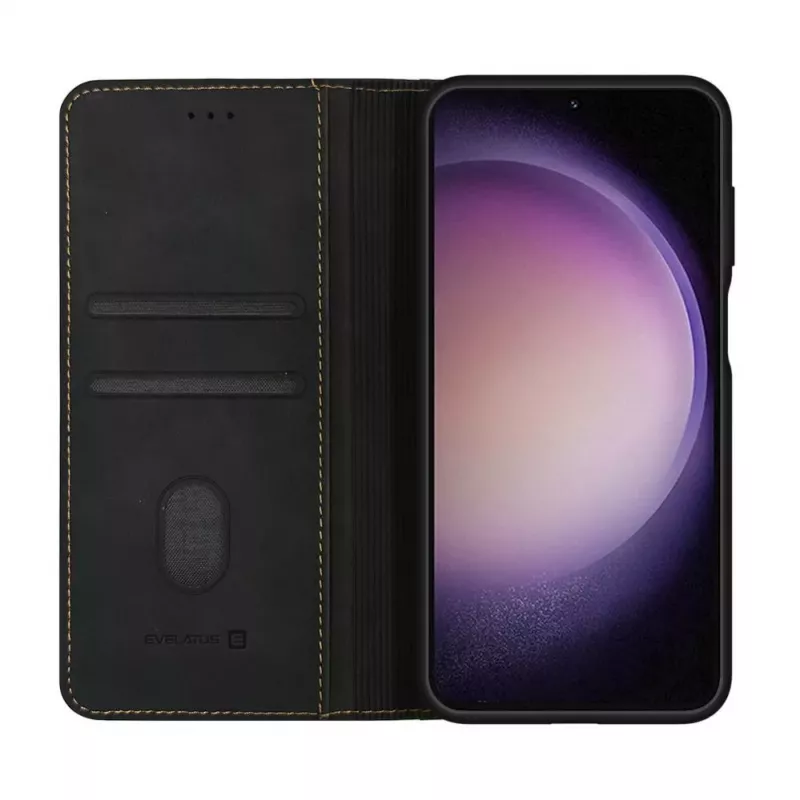 Evelatus Samsung Galaxy S24 Book Case nero