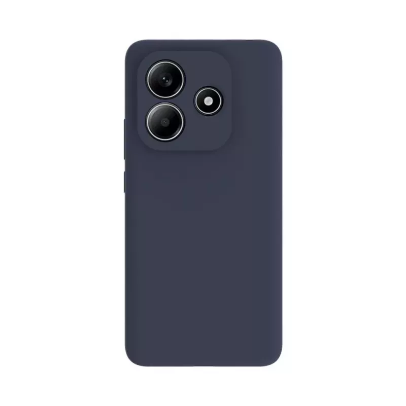 Evelatus Xiaomi Redmi Note 14 Premium Magnetic Soft Touch custodia in silicone blu scuro