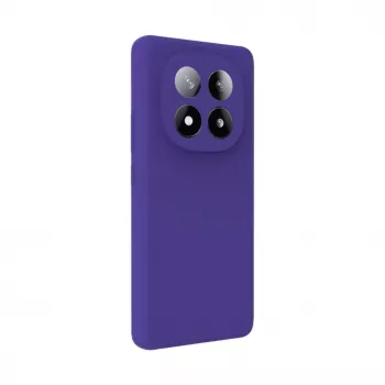 Evelatus Xiaomi Redmi Note 14 Pro 4G / Poco X7 Premium Magnetic Soft Touch custodia in silicone viola
