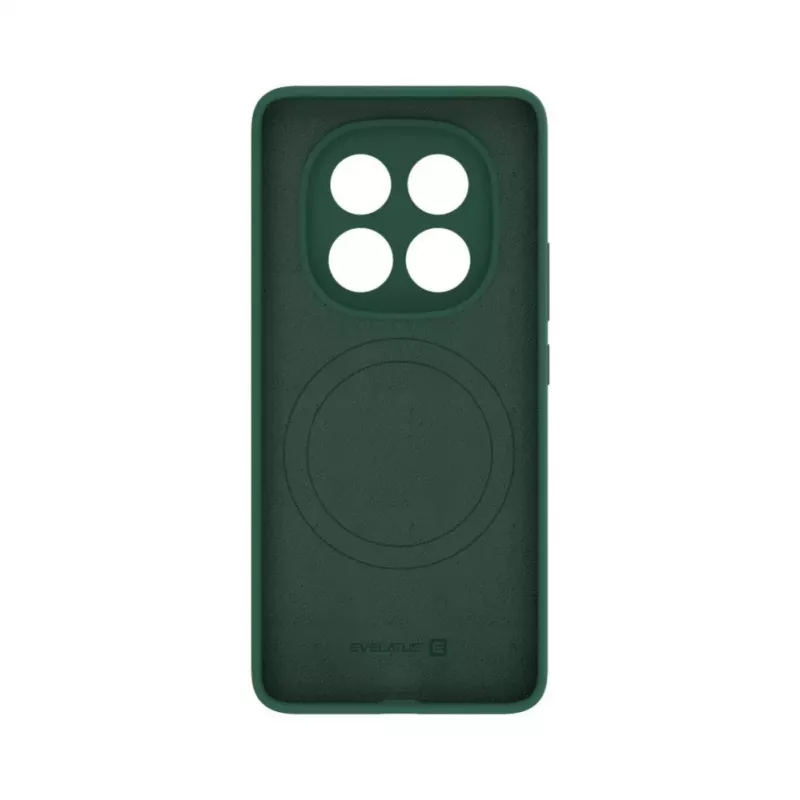 Evelatus Xiaomi Redmi Note 14 Pro 4G / Poco X7 Premium Magnetic Soft Touch custodia in silicone verde