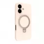 Evelatus Apple iPhone 16 Premium MagSafe con supporto Soft Touch custodia in silicone Pink Sand