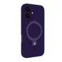 Evelatus Apple iPhone 16 Premium MagSafe con supporto Soft Touch custodia in silicone viola