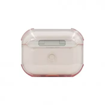 Evelatus Apple AirPods 4 custodia protettiva TPU trasparente rosa