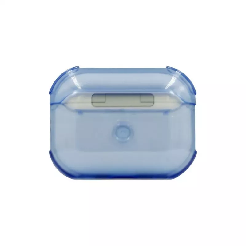 Evelatus Apple AirPods 4 custodia protettiva TPU trasparente blu