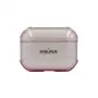 Evelatus Apple AirPods Pro custodia protettiva TPU trasparente rosa