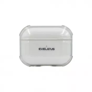 Evelatus Apple AirPods Pro custodia protettiva TPU trasparente