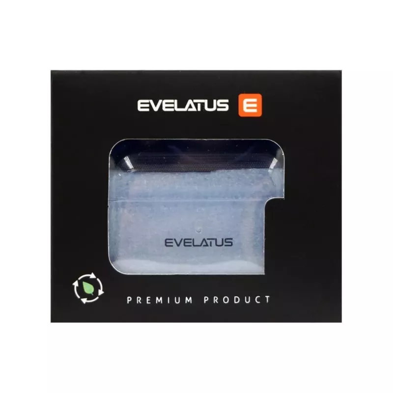 Evelatus Apple AirPods Pro custodia protettiva TPU trasparente blu