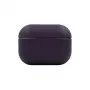 Evelatus Apple AirPods 4 custodia protettiva in silicone viola scuro