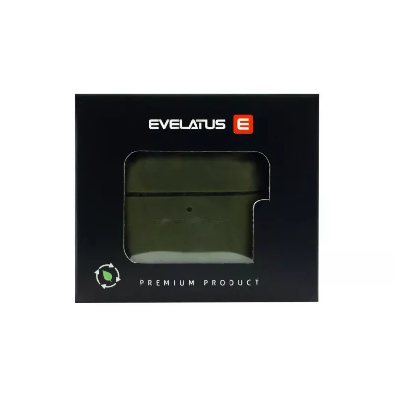 Evelatus Apple AirPods 4 custodia protettiva in silicone verde