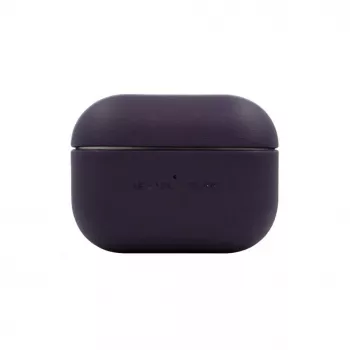 Evelatus Apple AirPods 3 custodia protettiva in silicone viola scuro