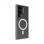Evelatus Samsung Galaxy S25 Ultra Cover Trasparente con MagSafe