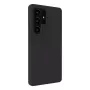 Evelatus Samsung Galaxy S25 Ultra Premium Magnetico Soft Touch custodia in silicone nero