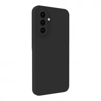 Evelatus Samsung Galaxy A36 Premium Magnetico Soft Touch custodia in silicone nero