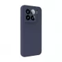 Evelatus Xiaomi 15 Cover in Silicone Soft Touch Premium Magnetica Blu Scuro