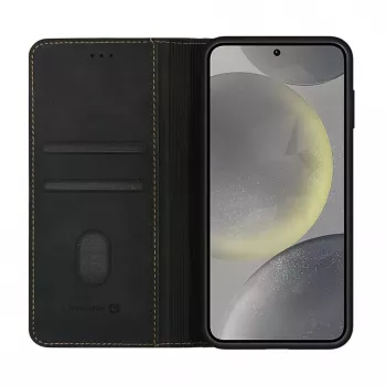 Evelatus Samsung Galaxy S25 Custodia a libro nera