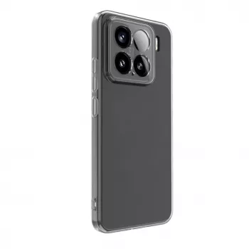 Evelatus Xiaomi 15 custodia in silicone 1,5 mm TPU trasparente