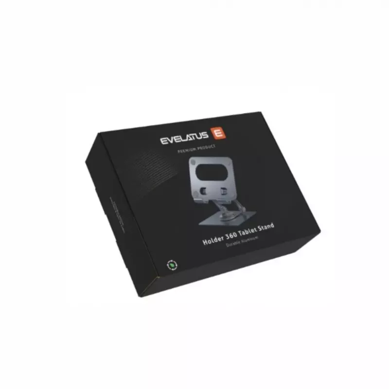 EVELATUS Universal D68 supporto 360 supporto per tablet D68HTS alluminio argento