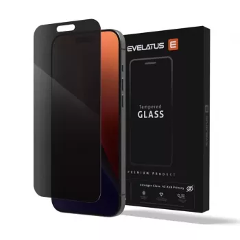 Evelatus Apple iPhone 15 Pro Max Privacy Corning Gorilla Glass Anti-Static 3D Full Cover 10X Pellicola protettiva più resistente