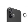 Evelatus Apple iPhone 16 / 16 Plus protezione lenti fotocamera Armor nero