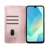 Evelatus Samsung Galaxy A56 Custodia a libro con chiusura slim rosa sabbia