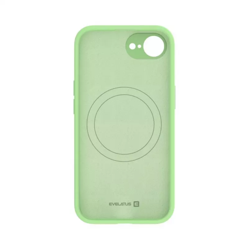 Evelatus Apple iPhone 16e / SE4 Premium Magsafe Soft Touch Silicone Case menta