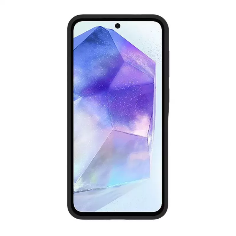 Evelatus Samsung Galaxy A56 Custodia in silicone Premium Magnetic Soft Touch nera