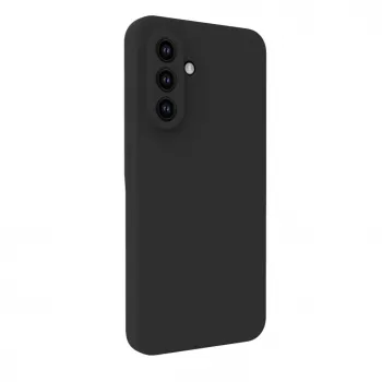 Evelatus Samsung Galaxy A56 Custodia in silicone Premium Magnetic Soft Touch nera