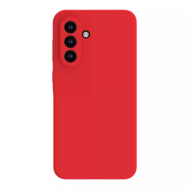 Evelatus Samsung Galaxy A56 Premium Magnetic Soft Touch Silicone Case rosso