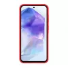 Evelatus Samsung Galaxy A56 Premium Magnetic Soft Touch Silicone Case rosso