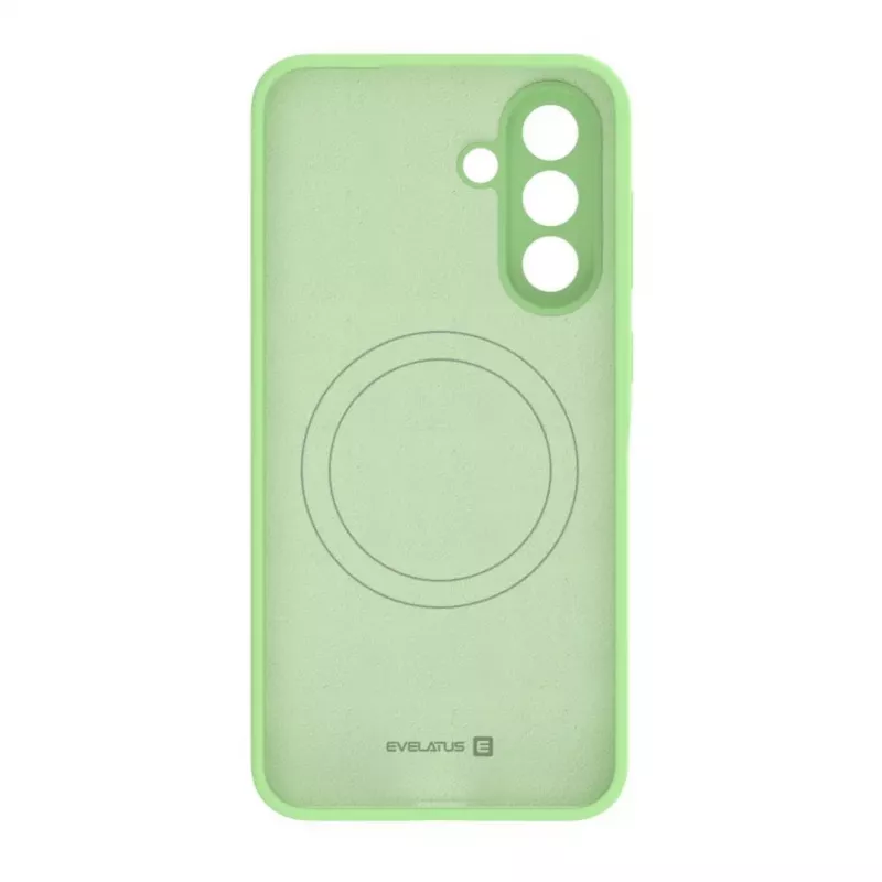 Evelatus Samsung Galaxy A56 Premium Magnetic Soft Touch Silicone Case menta