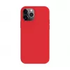 Evelatus Apple iPhone 12 / 12 Pro Premium MagSafe Soft Touch Silicone Case rosso