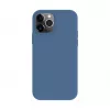 Evelatus Apple iPhone 12 / 12 Pro Premium MagSafe Soft Touch Silicone Case blu navy
