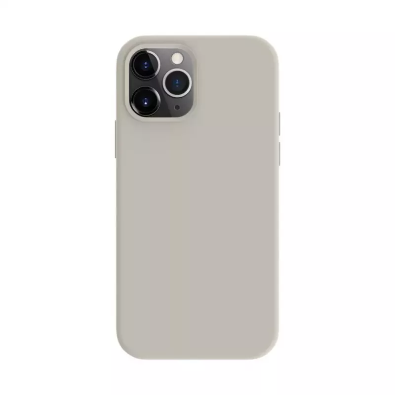 Evelatus Apple iPhone 12 / 12 Pro Custodia in silicone Premium Magsafe Soft Touch Pebble